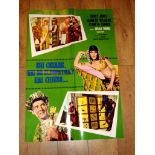 CARRY ON CLEO (1964) Italian Foglio (25" x 37") Folded