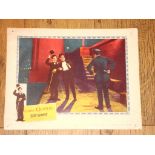 CHARLIE CHAPLIN IN CITY LIGHTS (1931) US Lobby Card (11" x 14")1950 RE-RELEASE