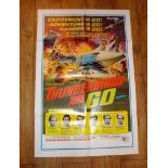 THUNDERBIRDS ARE GO (1967) US One Sheet (27" x 41") Folded