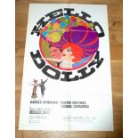 HELLO DOLLY! (1969) US One Sheet (27" x 41") Spectacular Bob Peak art for this Barbara Striesand