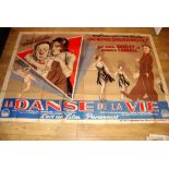 THE DANCE OF LIFE (1929) aka La Danse de la Vie. French Double Grande (62¾" x 94½"). Folded and in