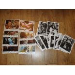 THE PENTHOUSE (1967) Large quantity of black and white movie stills and a set of US Front of House