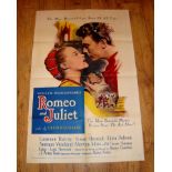 ROMEO AND JULIET (1955) US One Sheet (27" x 41") - folded