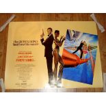 A VIEW TO A KILL (1985) Main Art Style A UK Quad Film Poster (30" x 40") Rolled