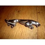 AUTOMOBILIA - A vintage chrome JAGUAR bonnet emblem