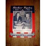 AUTOMOBILIA - A rare copy of Tucker Topics from May 1948. Tucker Automobilies produced only 51
