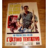 BABY THE RAIN MUST FALL (1965) aka L'Ultimo Tentativo. Italian 2 Fogli (39" x 55"). Folded.