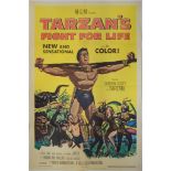 GROUP OF THREE TARZAN US One Sheet (27" x 41") s: 1962 - Tarzan Goes to India - US One Sheet (27"