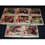 DATE BAIT (1960) - Set of 8 US Movie lobby cards - Fair to Good