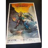 THE GAUNTLET (1977) - Clint Eastwood - US One Sheet Movie Poster - Folded. Fair to Good