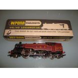 A Wrenn W2219 2-6-4 tank locomotive in LMS lined livery - Very Good, Good box - vendor advises