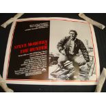 THE HUNTER (1980) - Steve McQueen - US Half Sheet Movie Poster - Rolled. Good