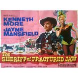 THE SHERIFF OF FRACTURED JAW (1959) - 30" x 40" (76 x 101.5 cm) - UK Quad Film Poster - Tom