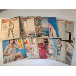 A complete 6 month set of Picturegoer magazine from July to December 1957