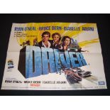THE DRIVER (1978) - UK Quad Film Poster - Folded. Fair to Good