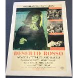DESERTO ROSSO - 'RED DESERT' (1964) - 26.75" x 36.5" (68 x 93) - Large Italian Photobusta -