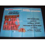 REVENGE OF THE PINK PANTHER (1978) - Peter Sellers - UK Quad Film Poster - Folded. Fine