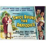TWICE AROUND THE DAFFODILS (1962) - 30" x 40" (76 x 101.5 cm) - UK Quad Film Poster - Very Fine