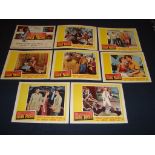 SOUTH PACIFIC (1959) US Movie Lobby Cards - Full set of eight including title card - Good