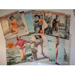 A complete 6 month set of Picturegoer magazine from July to December 1958