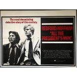 ALL THE PRESIDENT'S MEN (1976) - 30" x 40" (76 x 101.5 cm) - UK Quad Film Poster - Very Fine -