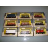 A group of assorted Wrenn wagons as lotted - Very Good, Good boxes (9)