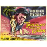 TWILIGHT FOR THE GODS (1958) - 30" x 40" (76 x 101.5 cm) - UK Quad Film Poster - Very Fine minus -