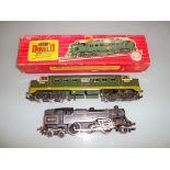 A pair of Hornby Dublo locomotives to inlcude a boxed Deltic (some evidence of repainting) and an