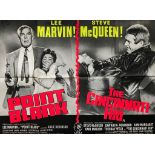 POINT BLANK / CINCINNATI KID (1969) - 30" x 40" (76 x 101.5 cm) - UK Quad Film Poster Double