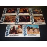 THE MOLLY MAGUIRES (1970) - Sean Connery Complete set of 8 US Movie Lobby Cards. Good