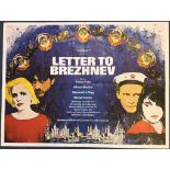 LETTER TO BREZHNEV (1985) - 30" x 40" (76 x 101.5 cm) - UK Quad Film Poster - Jamie Reid Artwork -
