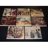BATTLE FOR THE PLANET OF THE APES (1973) - Complete set of 8 US Movie Lobby Cards