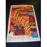 JAMBOREE (1957) - Fats Domino, Jerry Lee Lewis - US One Sheet Movie Poster - Folded. Fair to Good