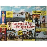 THOSE MAGNIFICENT MEN IN THEIR FLYING MACHINES (1965) - 30" x 40" (76 x 101.5 cm) - UK Quad Film