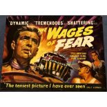 THE WAGES OF FEAR (1953) - 30" x 40" (76 x 101.5 cm) - UK Quad Film Poster