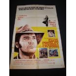 CHARRO (1969) Elvis Presley - US One Sheet Movie Poster - Folded. Good