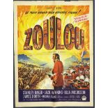 ZULU - "ZOULOU" (1964) - 31.5" x 23.5" (80 x 60 cm) French Medium Affiche - Roger Soubie Artwork -