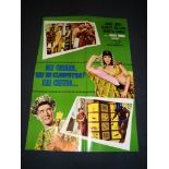 CARRY ON CLEO (1964) - Italian Soggetone - Folded.