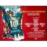 FORCE 10 FROM NAVARONE (1978) - 30" x 40" (76 x 101.5 cm) - UK Quad Film Poster - Very Fine - Folded