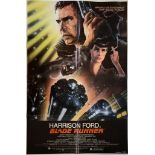 BLADE RUNNER (1982) US One Sheet Movie Poster (27" x 41") - artwork by John Alvin, directed by