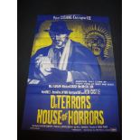 DOCTOR TERROR'S HOUSE OF HORRORS (1965) - Christopher Lee, Peter Cushing - Later UK Re-release One
