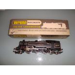 A Wrenn W2218 2-6-4 tank locomotive in BR black - Very Good, Good box - lid relabelled - vendor