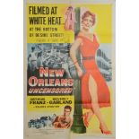 NEW ORLEANS UNCENSORED (1955) US One Sheet Movie Poster (27" x 41") (starring Arthur Franz,