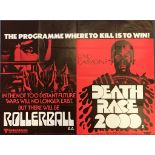 ROLLERBALL - DEATH RACE 2000 (1976) - 30" x 40" (76 x 101.5 cm) - UK Quad Film Poster - Very Fine