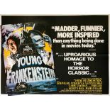 YOUNG FRANKENSTEIN (1974) - 30" x 40" (76 x 101.5 cm) - UK Quad Film Poster - John Alvin Artwork -