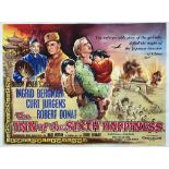 THE INN OF THE SIXTH HAPPINESS (1958) - 30" x 40" (76 x 101.5 cm) - UK Quad Film Poster - Very
