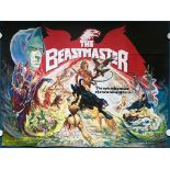 THE BEASTMASTER (1982) - 30" x 40" (76 x 101.5 cm) - UK Quad Film Poster - Very Fine plus -