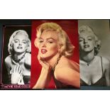 MARILYN MONROE Lot x 6 (1980's) - Selection of Colour & black & white Marilyn Monroe commercial