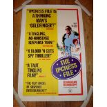 THE IPCRESS FILE (1965) US One Sheet Movie Poster (27" x 41") - Critics Review - Linen backed