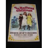 THE RAILWAY CHILDREN (1970) UK / International One Sheet Movie Poster - Folded. Fine